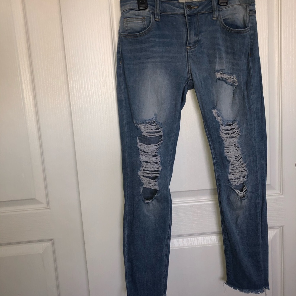 Distressed Jeans